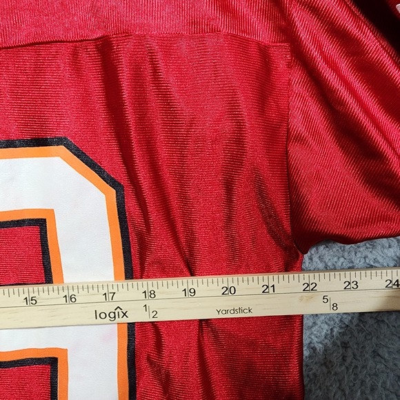 NFL Warren Sapp 99 Tampa Bay Buccaneers Jersey Red size Large - Picture 5 of 8